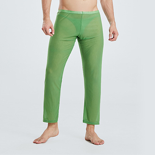 (image for) Men Ice Silk Ultrathin Transparent Sexy Underwear Pants