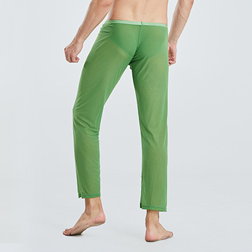(image for) Men Ice Silk Ultrathin Transparent Sexy Underwear Pants
