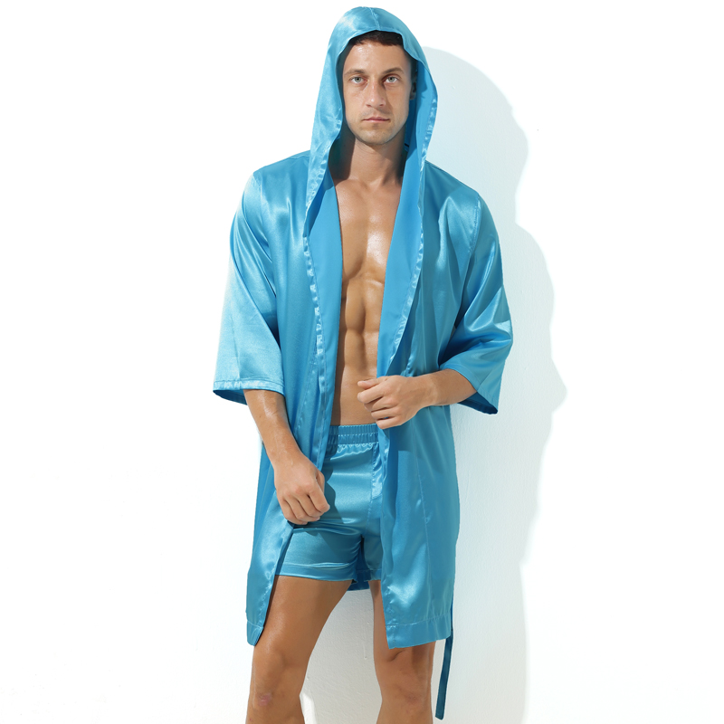 (image for) Sexy Bandaged Relaxed Bathrobe For Men