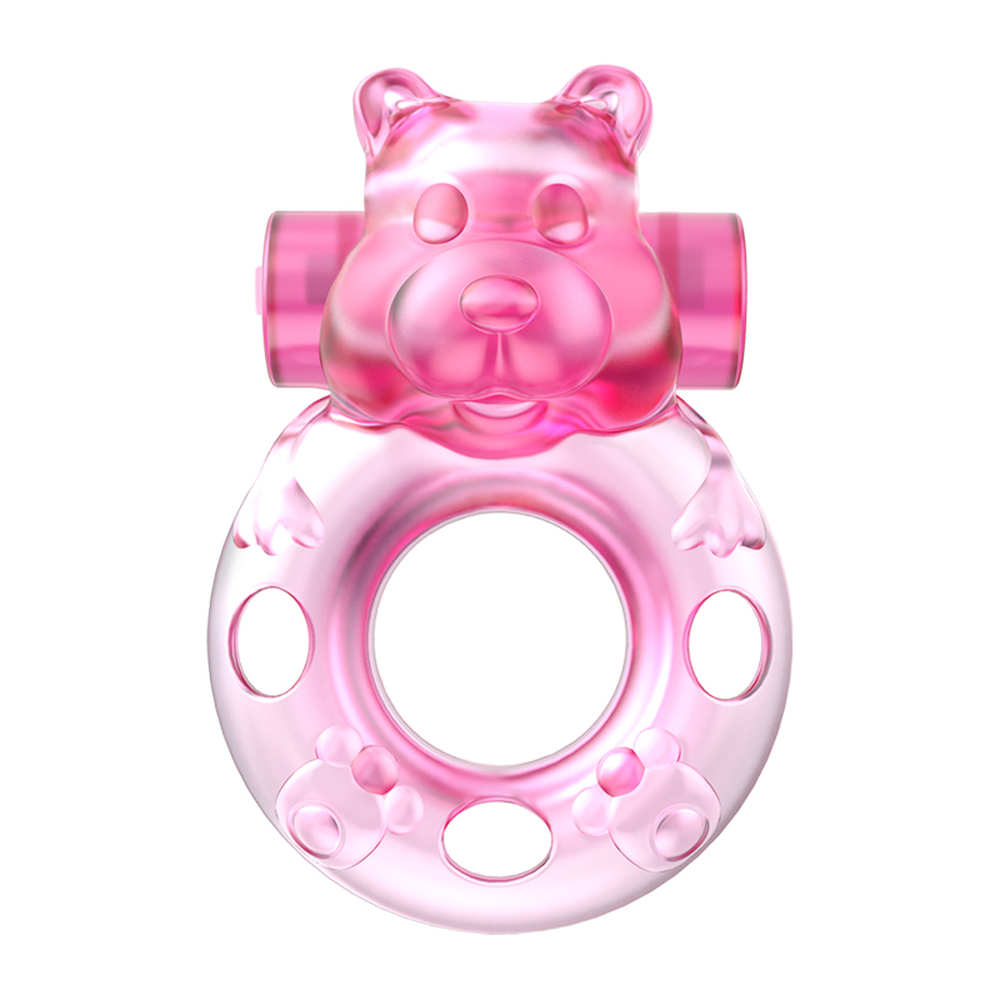 Vibrating Bear Cock Ring