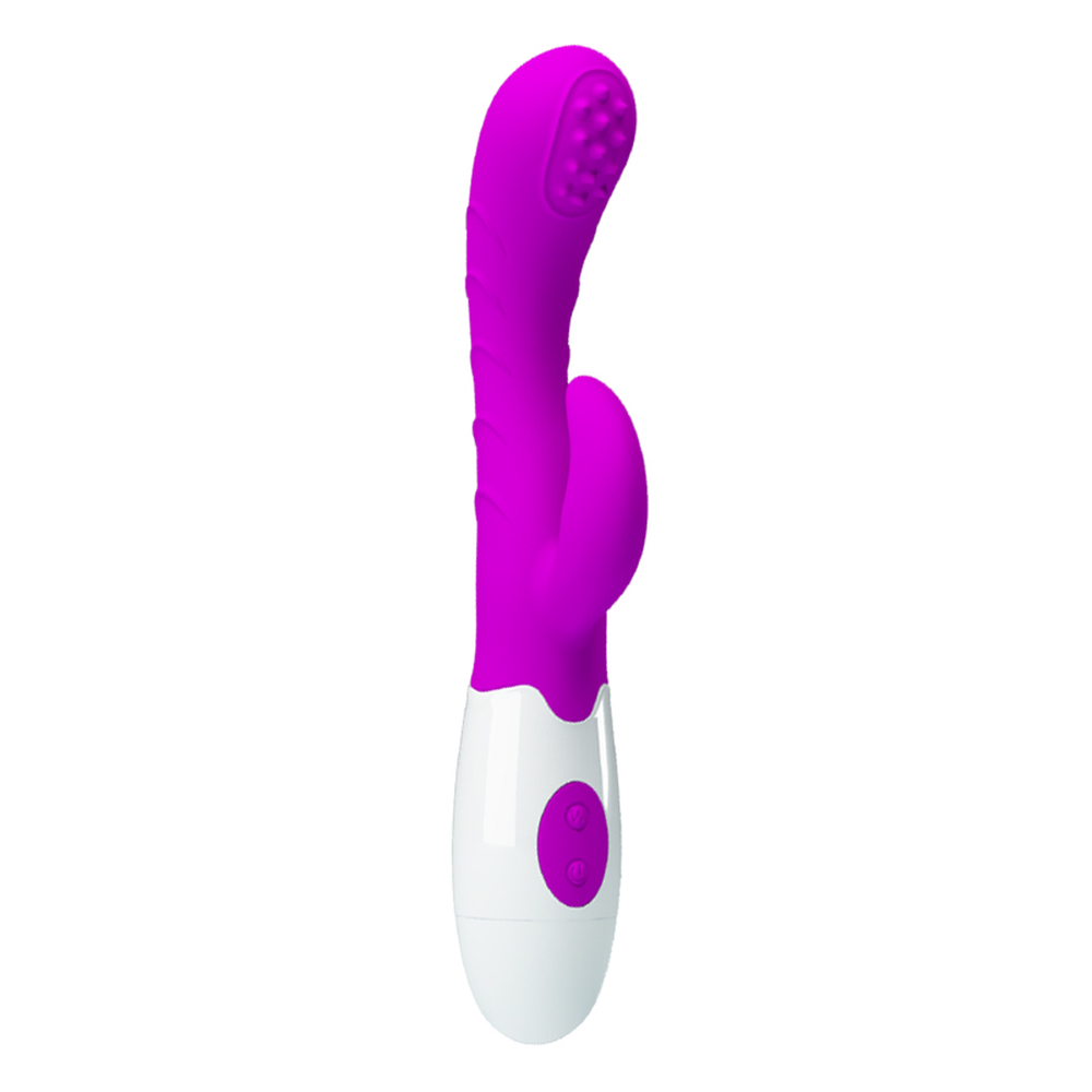 Prettylove Silicone Stud Rabbit Vibrator