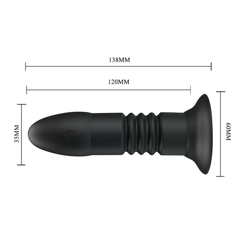 (image for) Mr.Play Remote Thrusting Vibrating Anal Plug