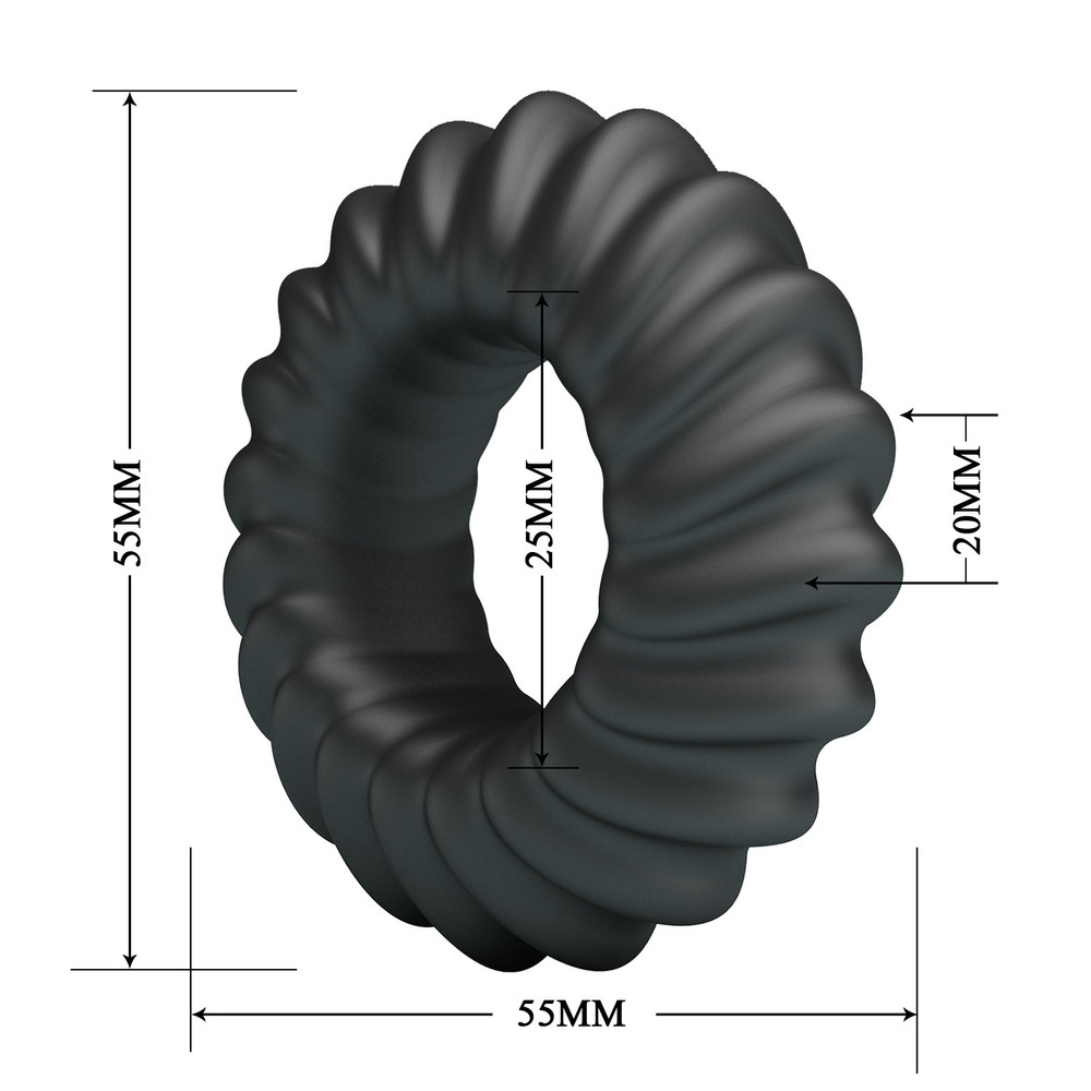 Crazy Bull Ultra-Soft Silicone Cock Ring