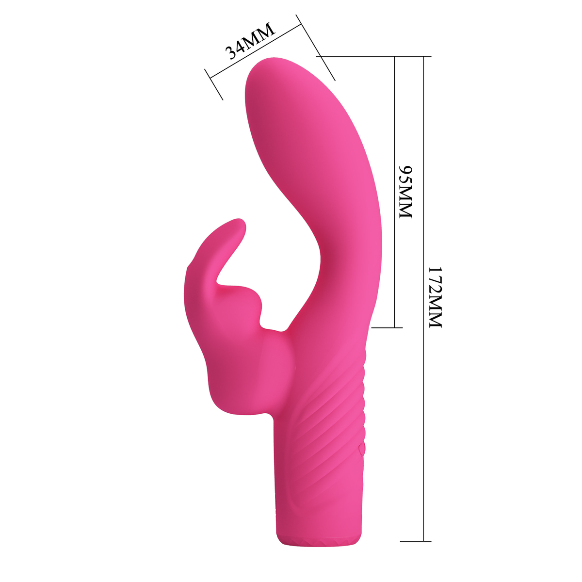 (image for) Prettylove Super Powerful Rabbit Vibrator - Elivia