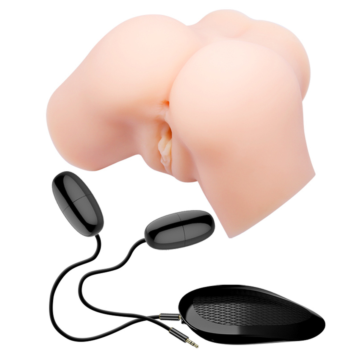 Dual Channels Vibrating Ass - Smantha
