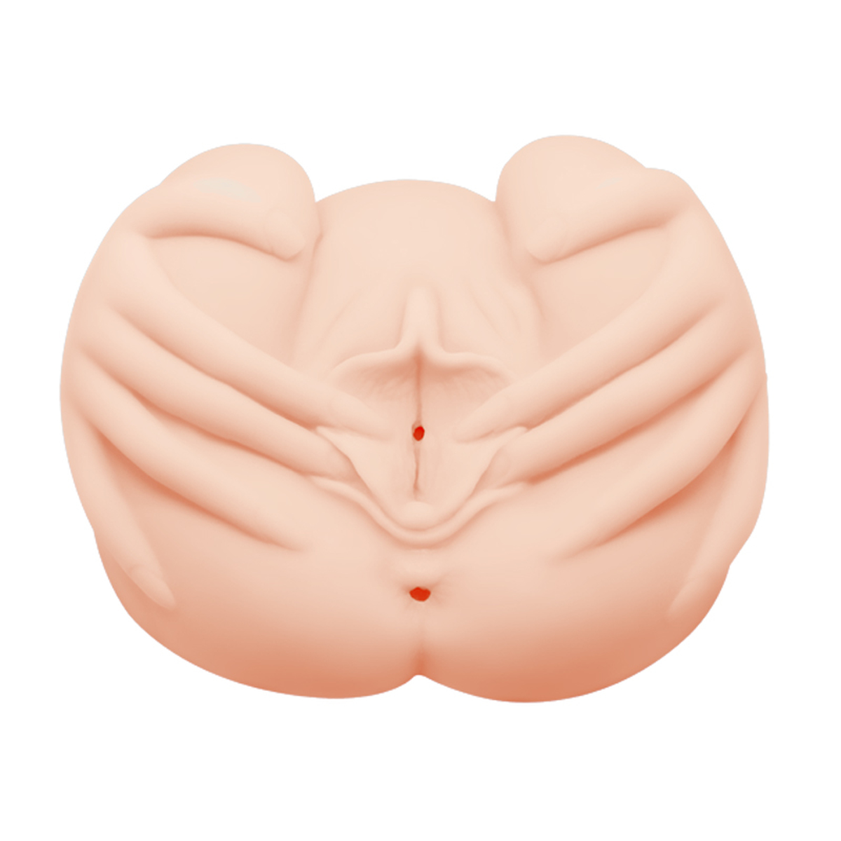 Vagina & Anal Lifelike Vibrating Ass