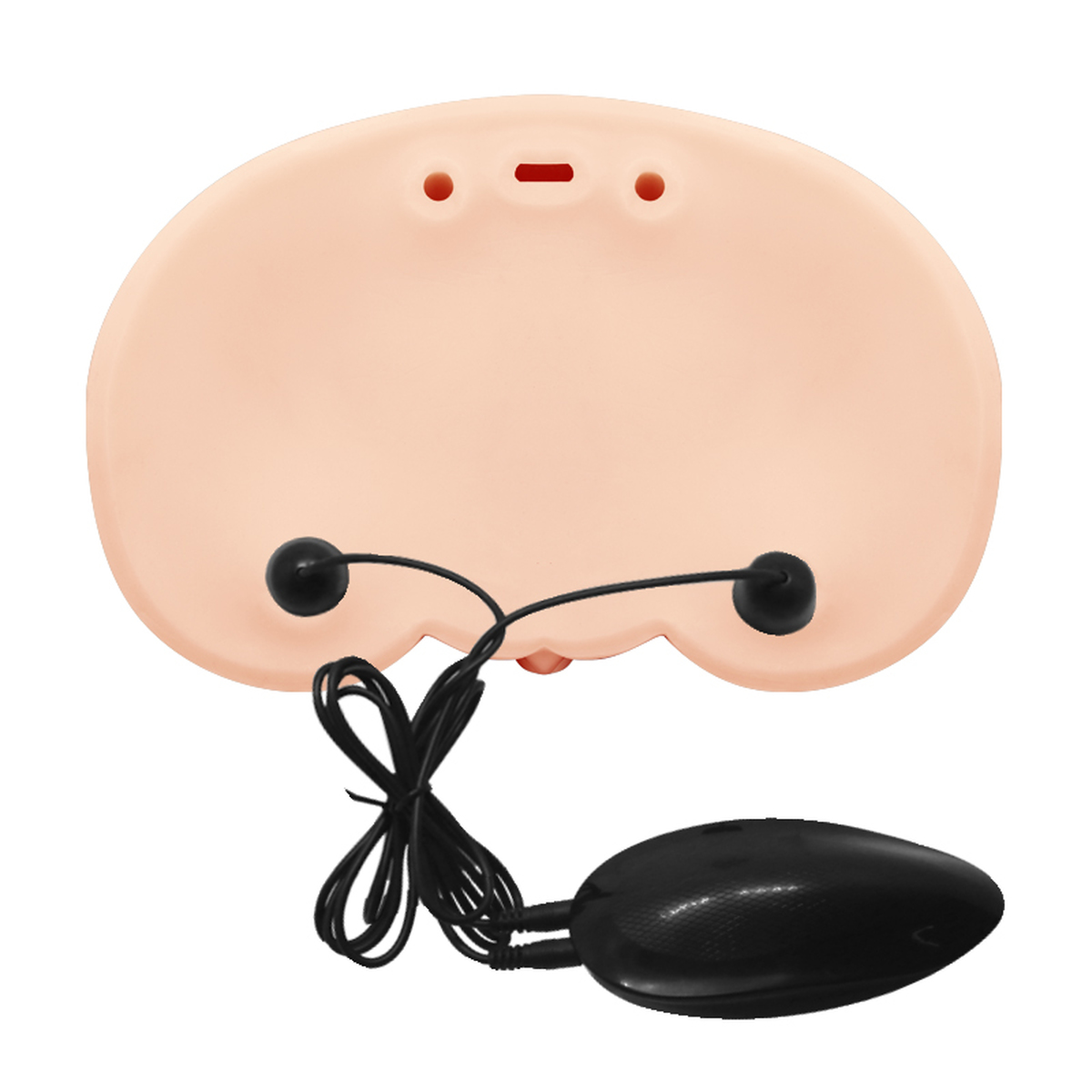 (image for) Vagina & Anal Lifelike Vibrating Ass With T Back