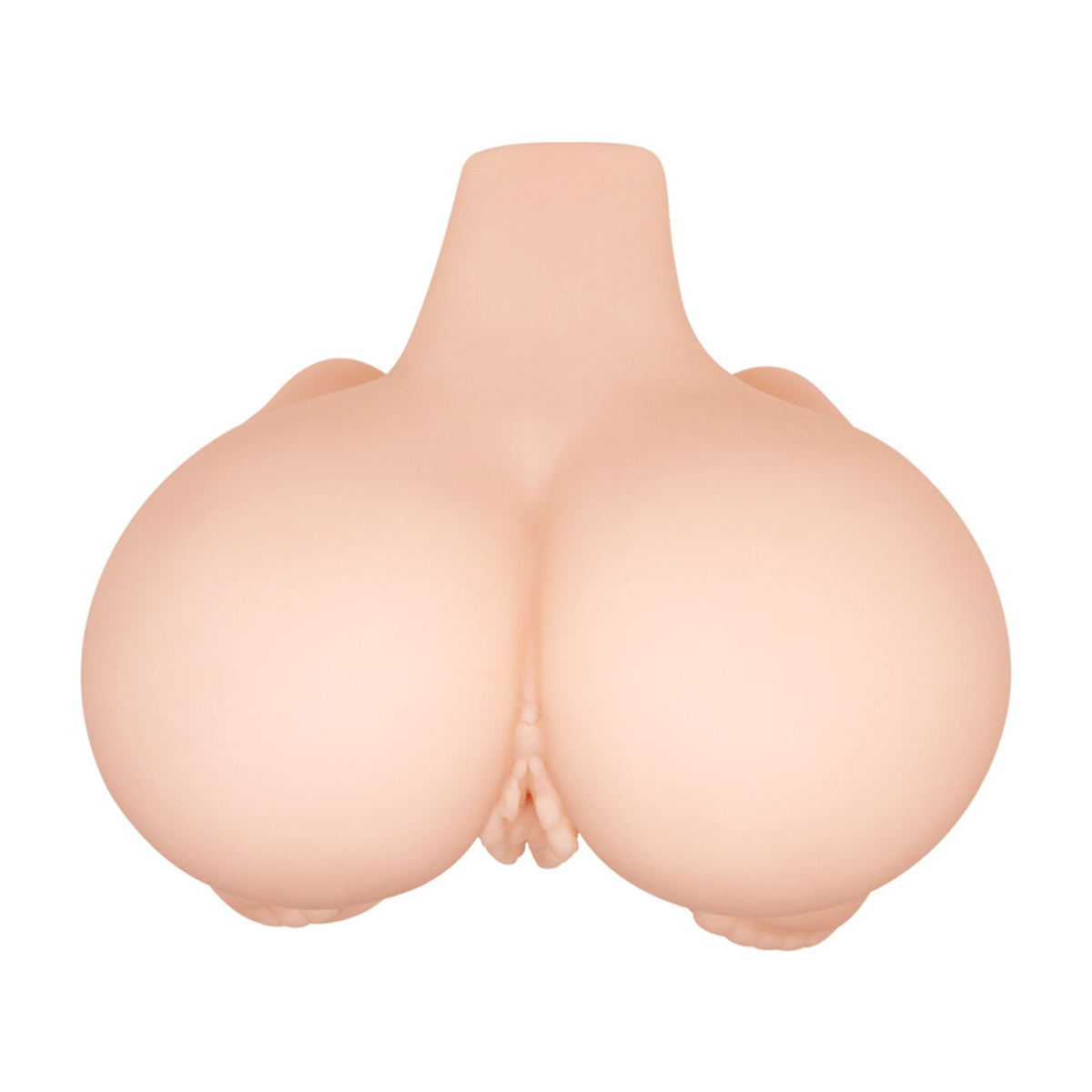 (image for) Vagina & Anal Lifelike Vibrating Ass With T Back
