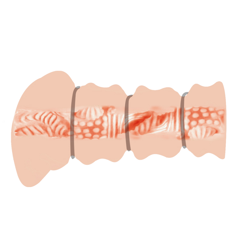 (image for) Pocket Vagina With 3 Cock Rings