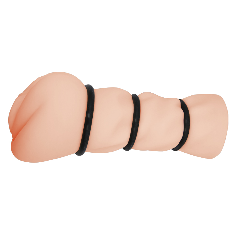 (image for) Pocket Vagina With 3 Cock Rings