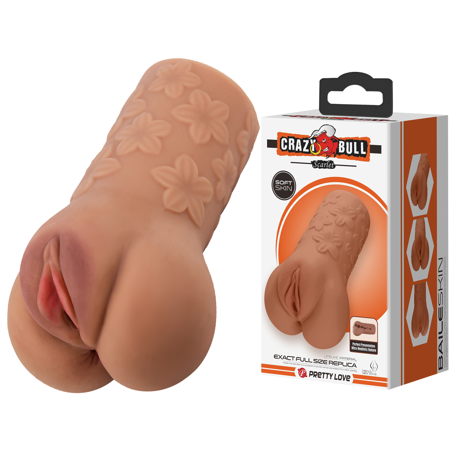 Realistic Floral Pocket Vagina