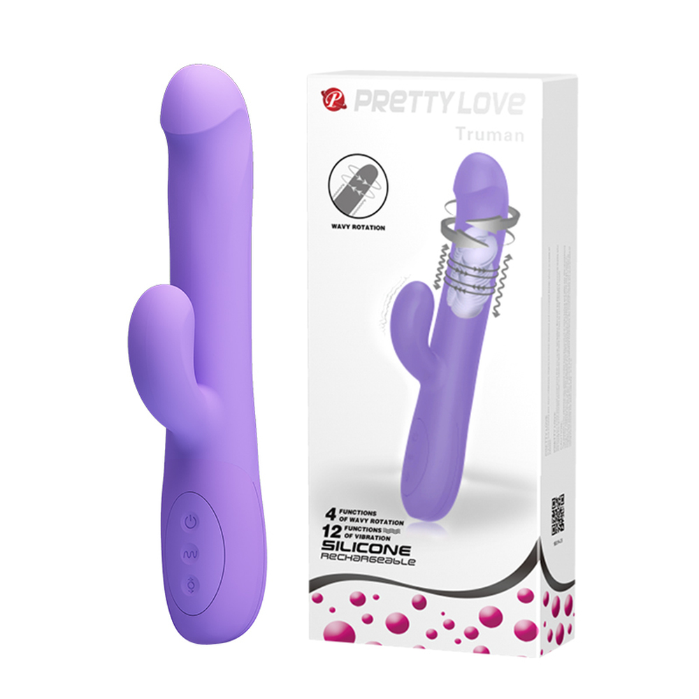 (image for) Prettylove Rotation Rabbit Vibrator