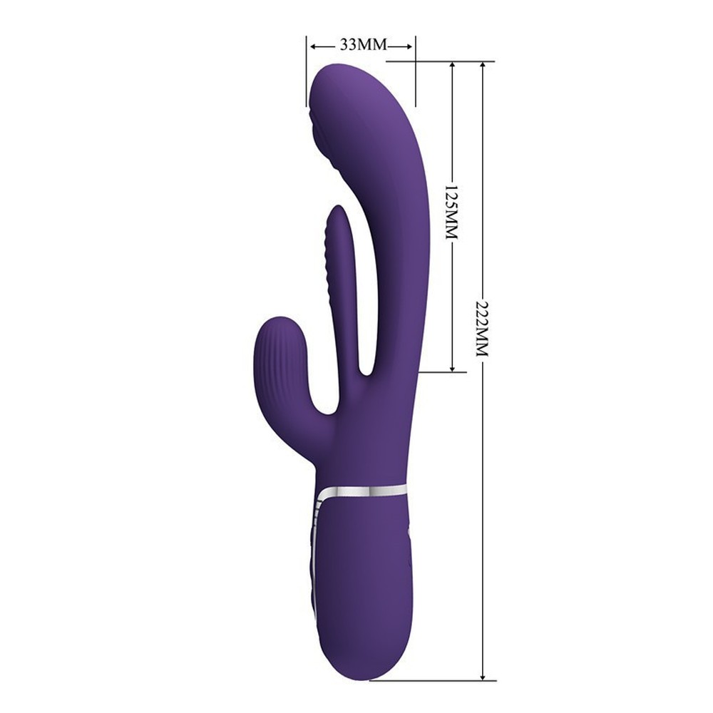 (image for) Prettylove 3in1 Rabbit Vibrator