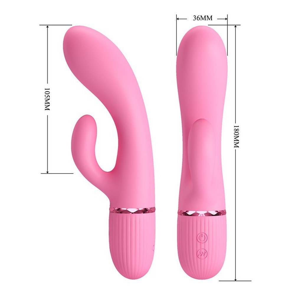 (image for) Prettylove Pink Rabbit Vibrator