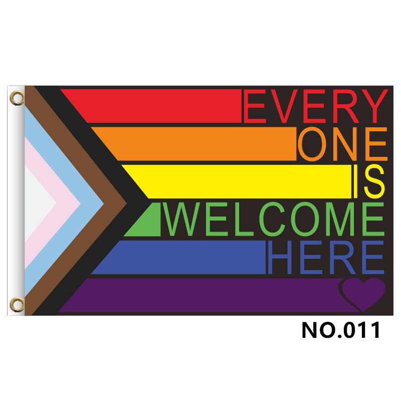 (image for) D700 Love & Peace Gay Pride Flag