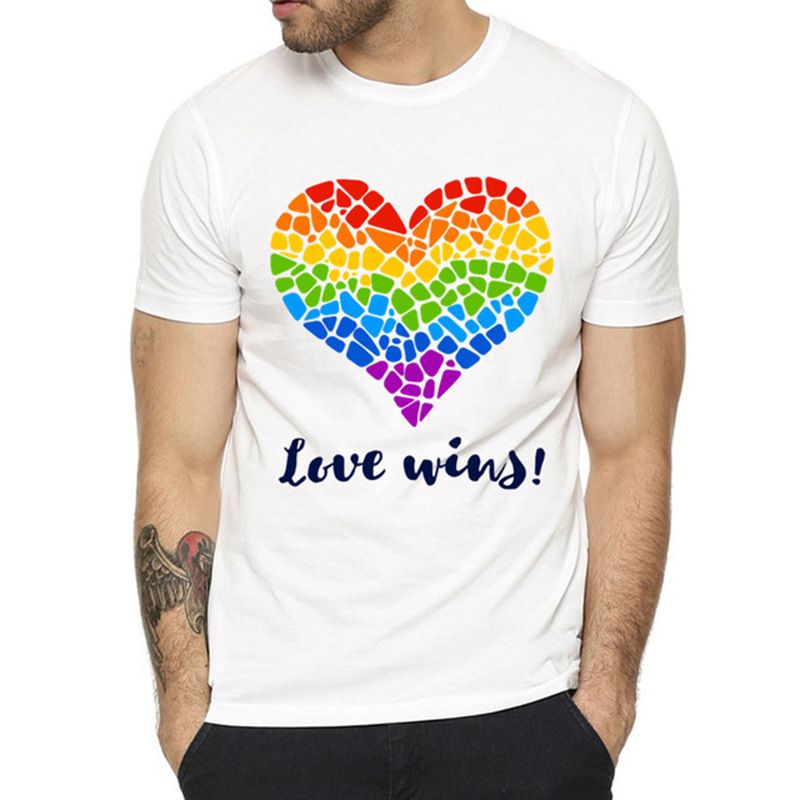 (image for) Gay Love Rainbow T Shirt