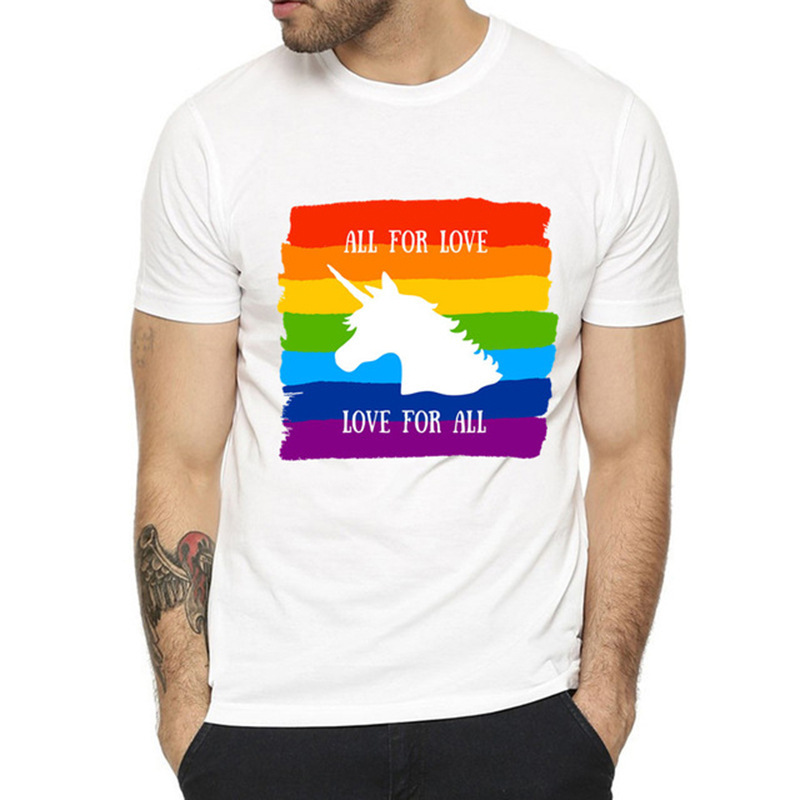 (image for) Gay Love Rainbow T Shirt
