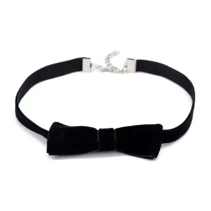 N338 Bow With Ring Christmas Collar - Click Image to Close