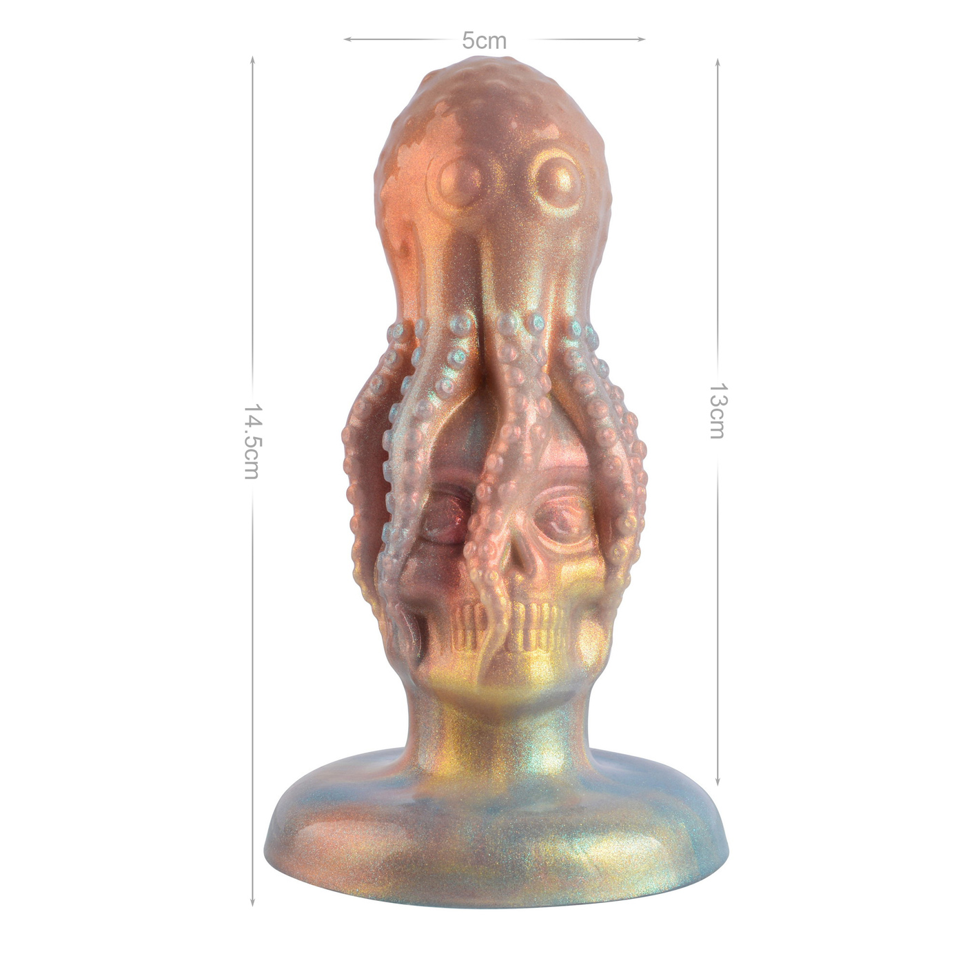 Close Encounters Glitter Silicone dildo- Devilfish
