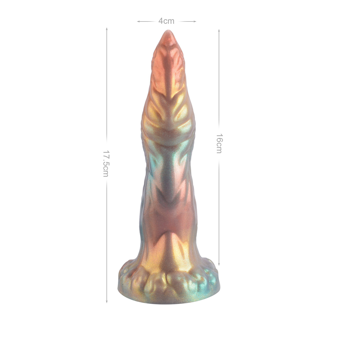 Close Encounters Glitter Silicone dildo -Ligula