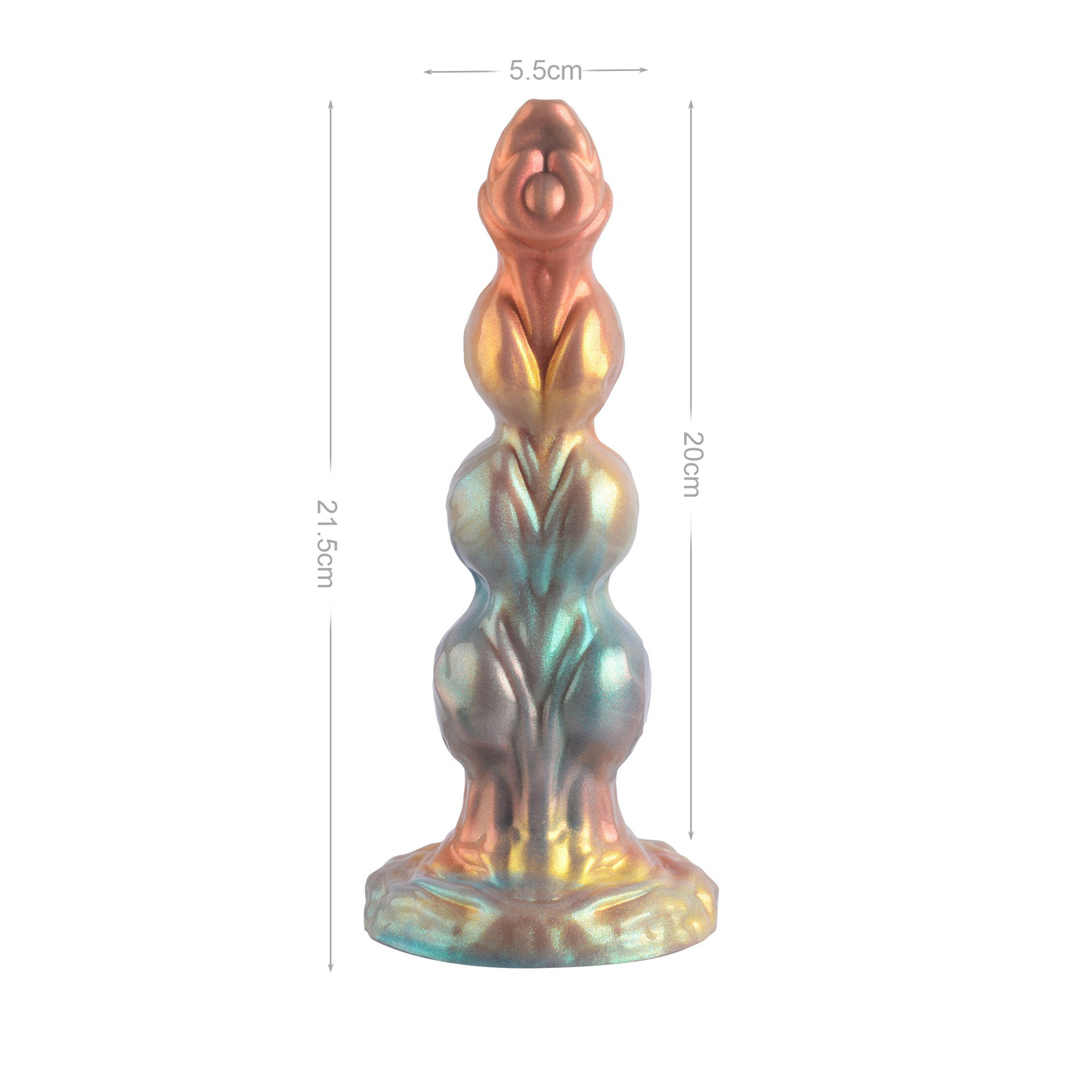 Close Encounters Glitter Silicone dildo - Dominator