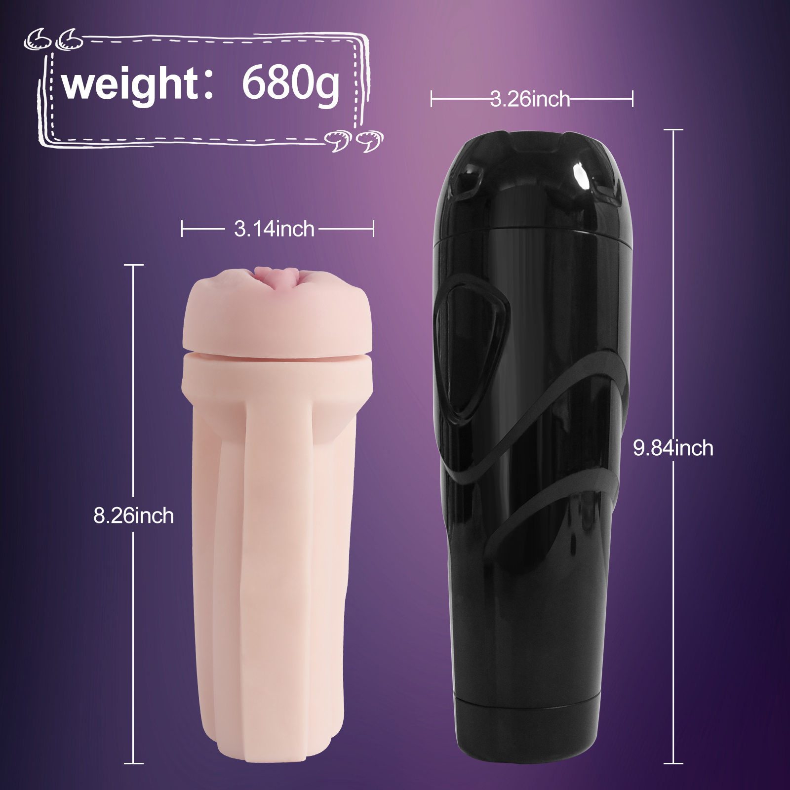 (image for) Dot - Vagina Vibrating Male Masturbation Cup