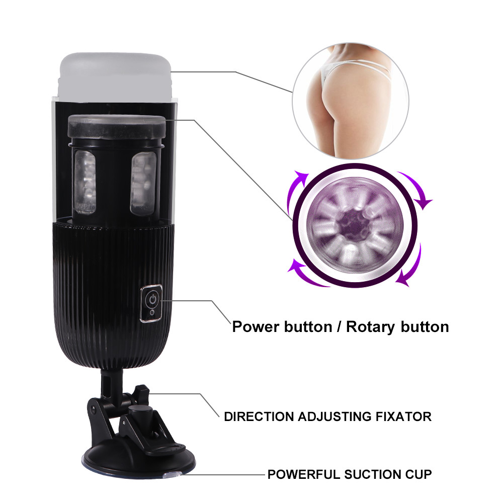 (image for) Luis- Rorating Male Masturbation Cup