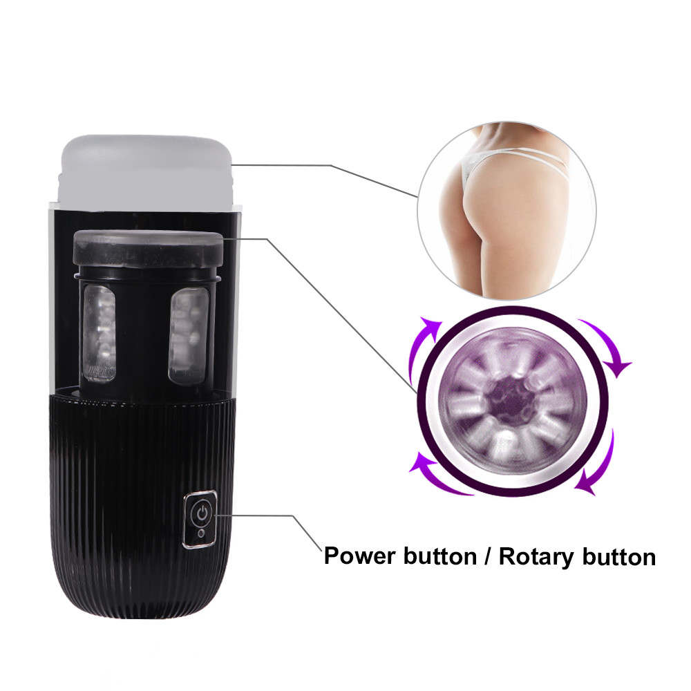 (image for) Luis- Rorating Male Masturbation Cup