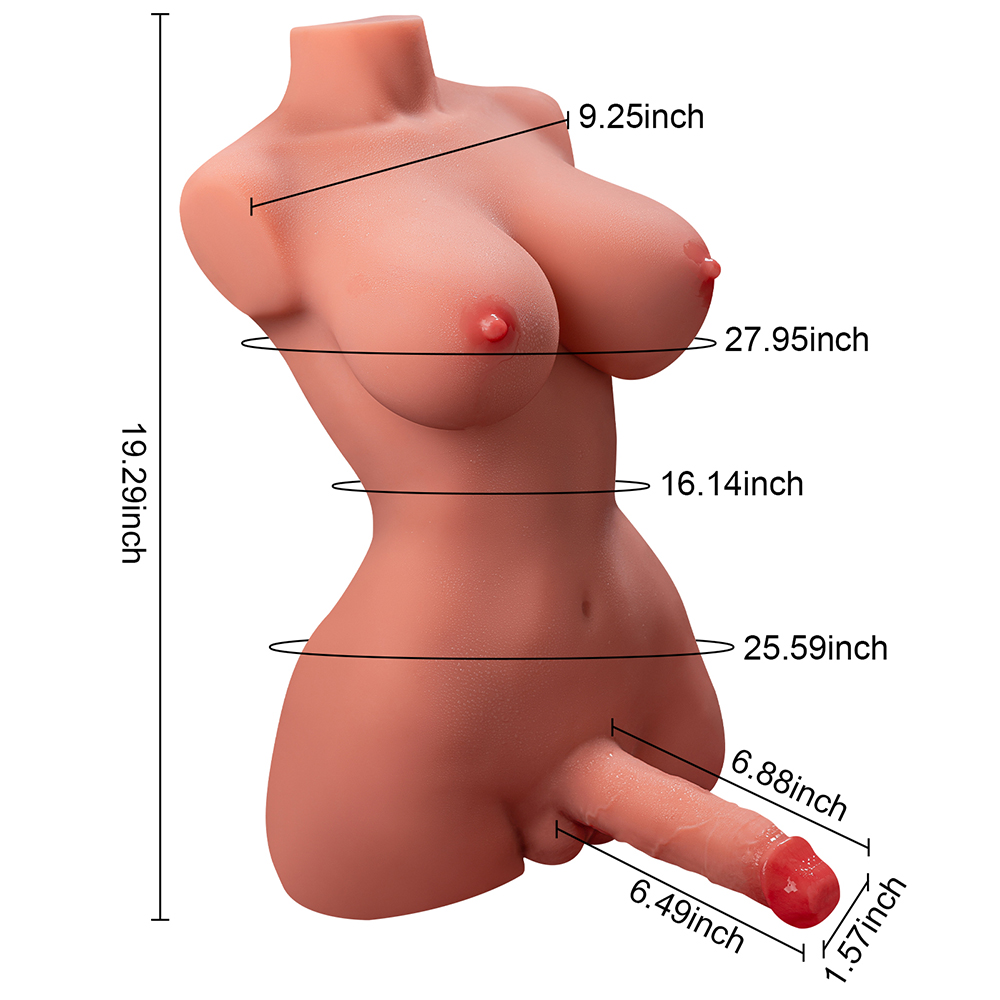 (image for) Hermosa - Thrusting Dildo Transgender Sex Doll
