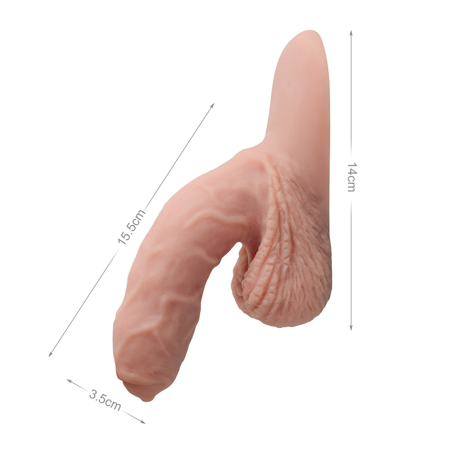 6.10" Easy Squeezy Soft Silicone Packer