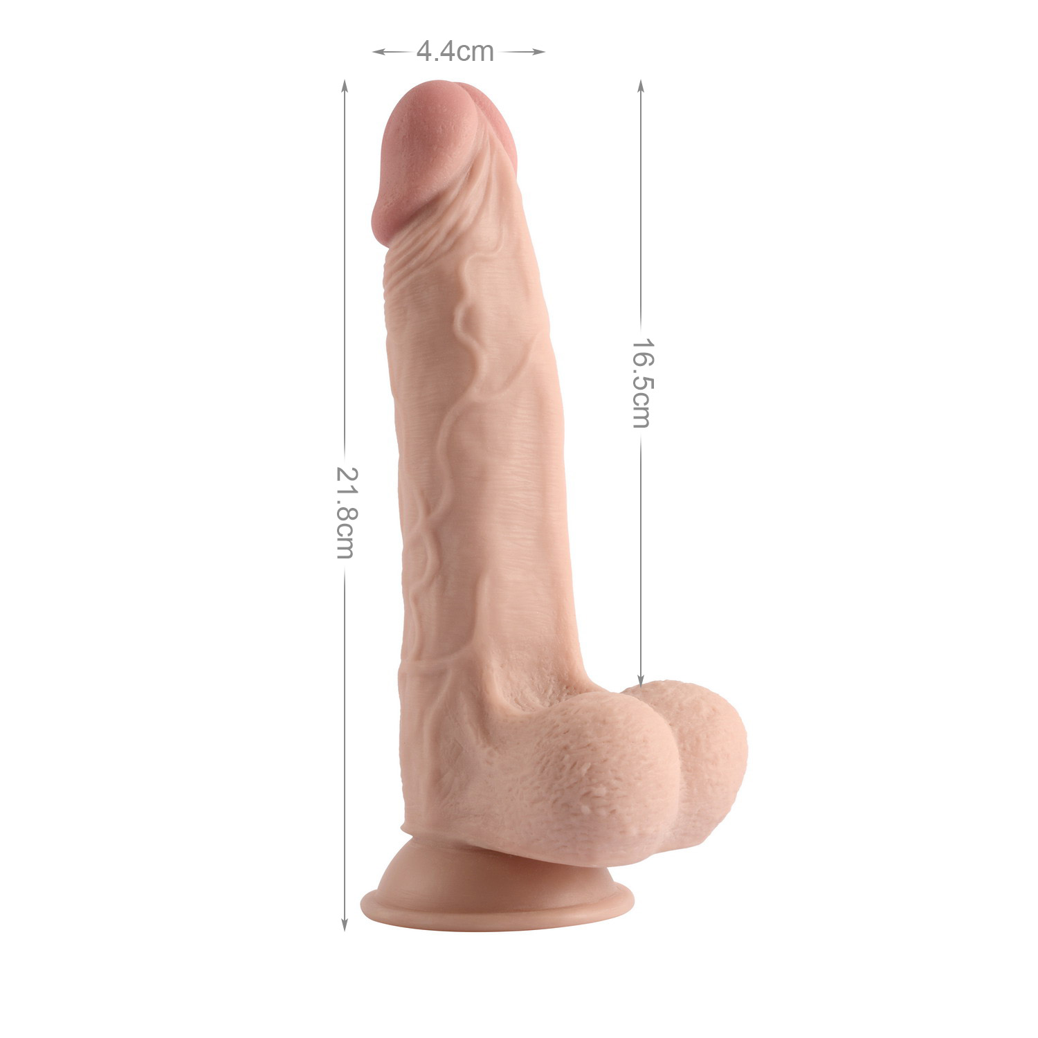 8.6'' Sliding Skin Dual Layer Dong