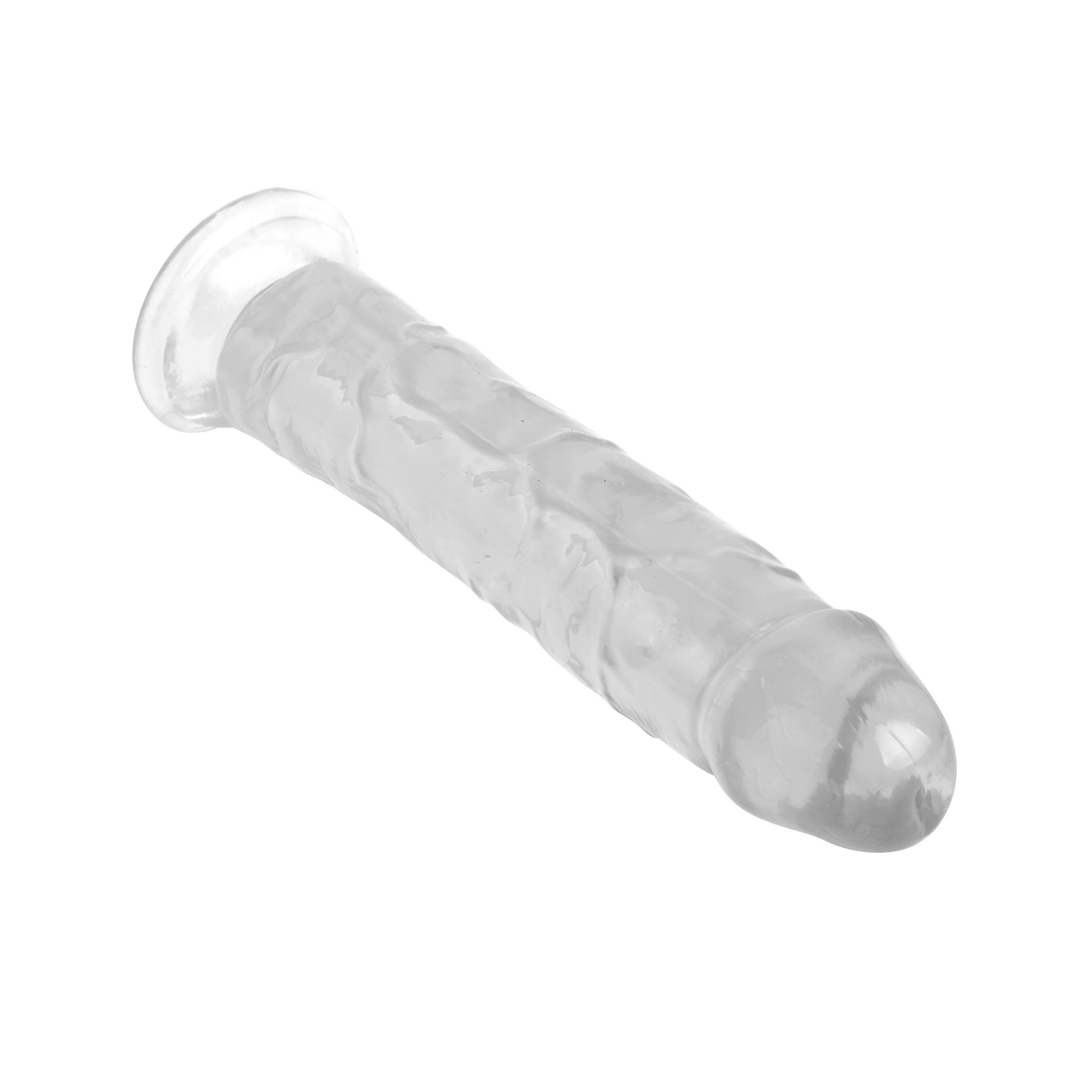 (image for) 8.5 " Mr. Rude -Crystal Jellies Realistic Dildo