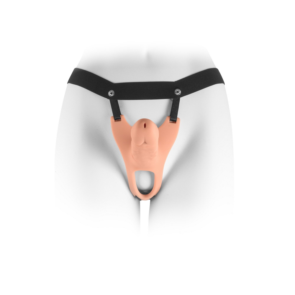 (image for) Soulmate Unisex Silicone Hollow Strap-On 6 Inch
