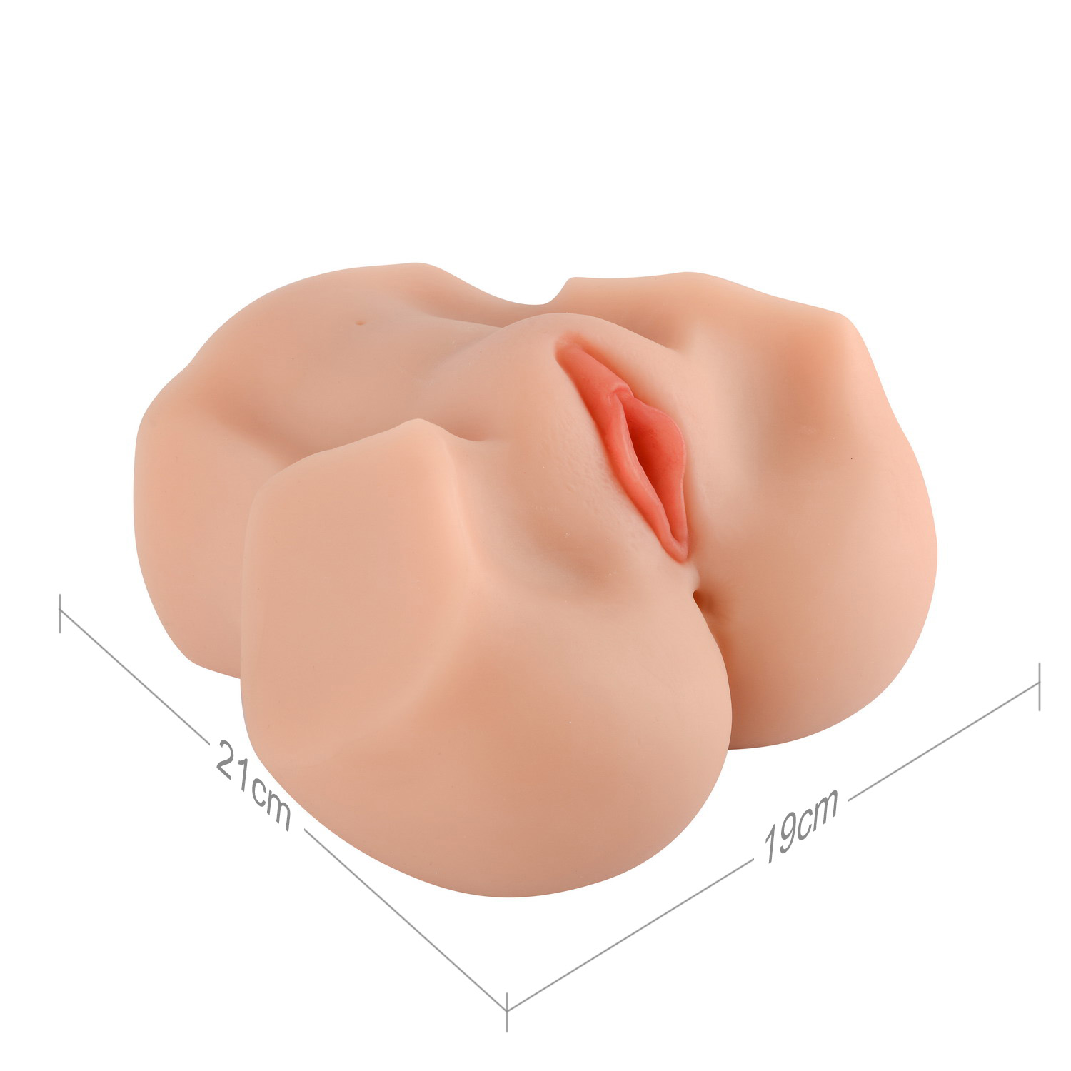 (image for) Versatile Realistic Vagina and Ass Masturbator-Diana