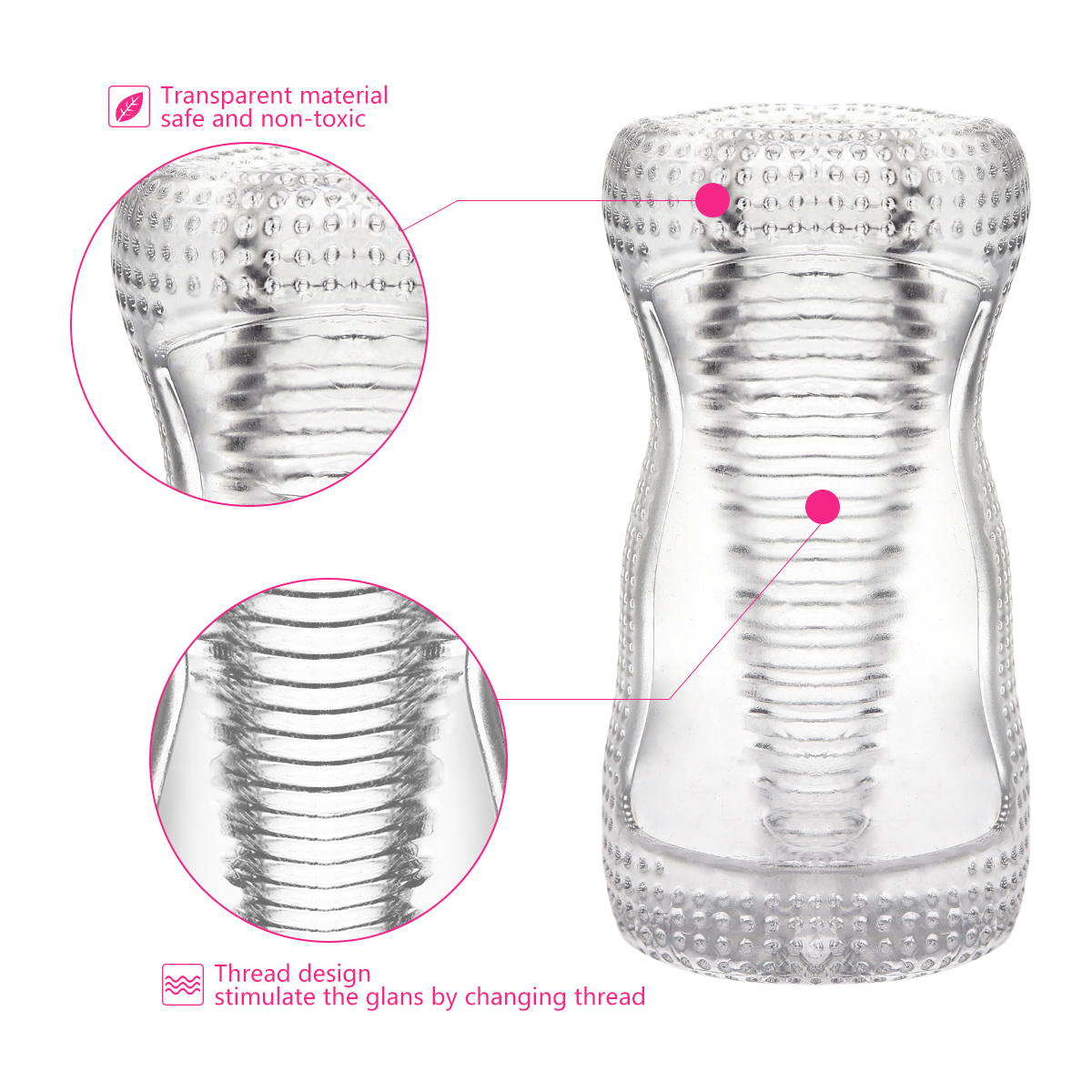 (image for) Ice Girl Textured Sensation Stroker