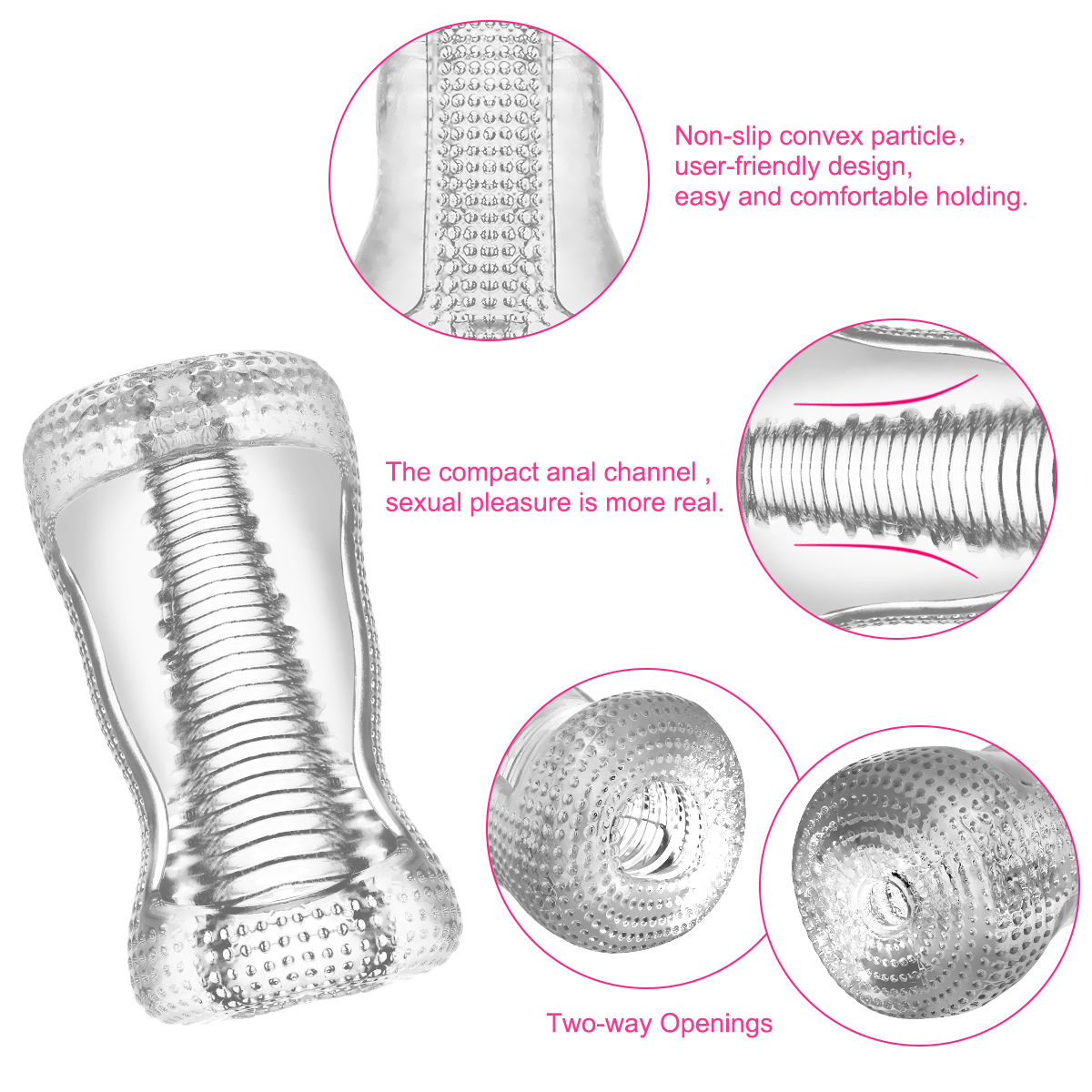 (image for) Ice Girl Textured Sensation Stroker