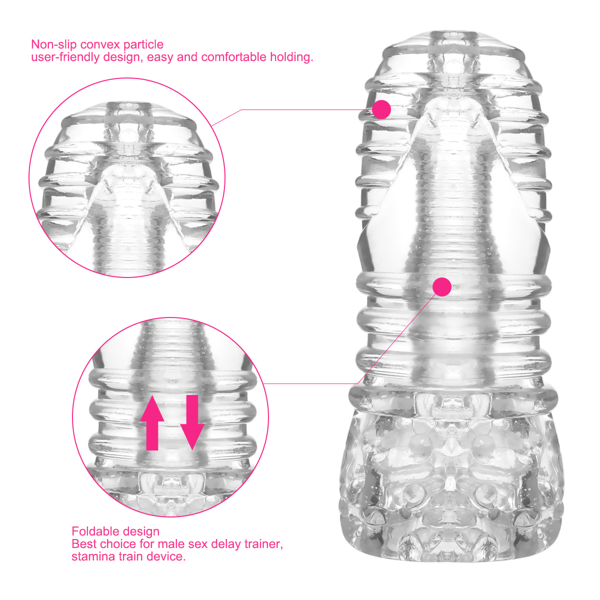 (image for) Ice Girl Textured Sensation Stroker