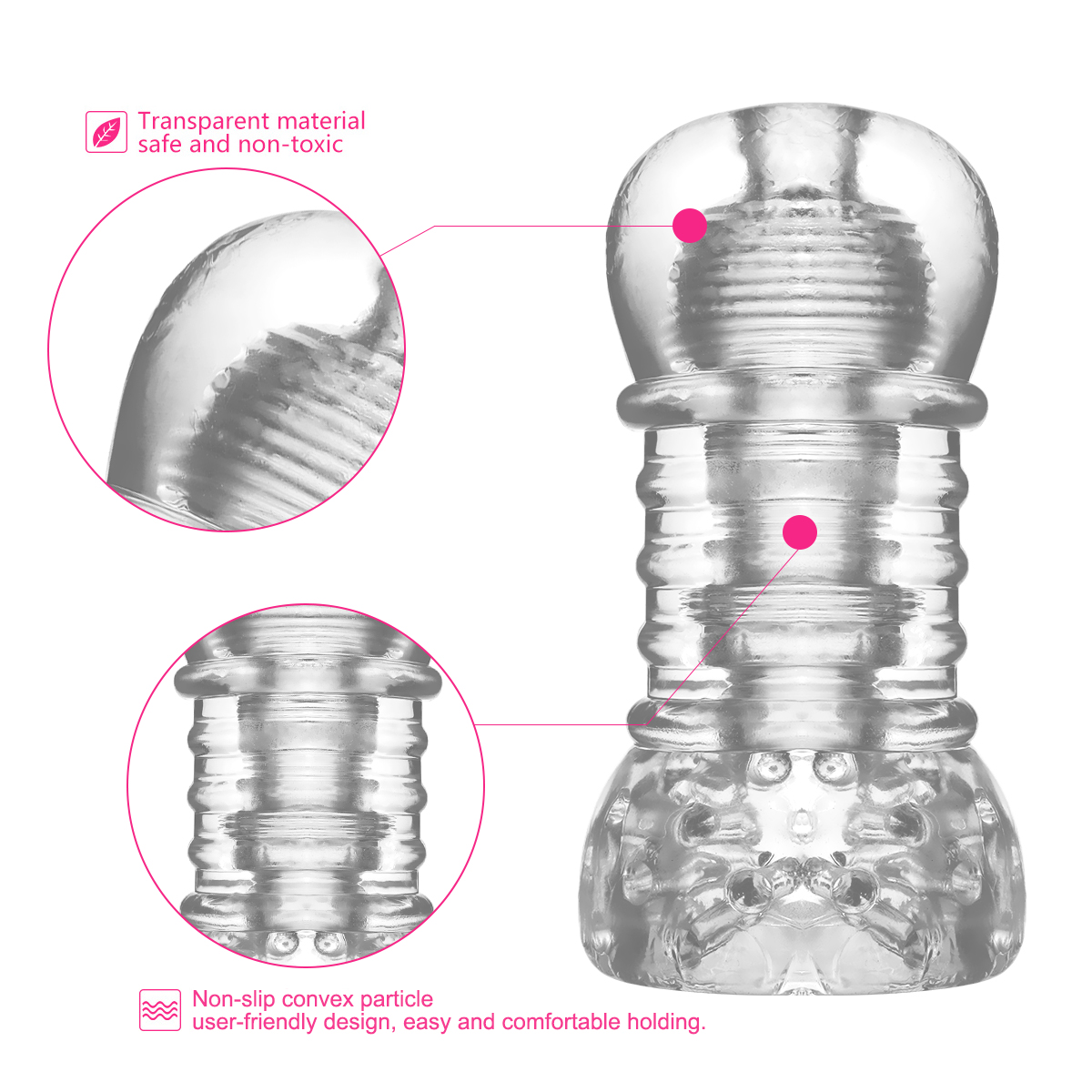 (image for) Ice Girl Textured Sensation Stroker