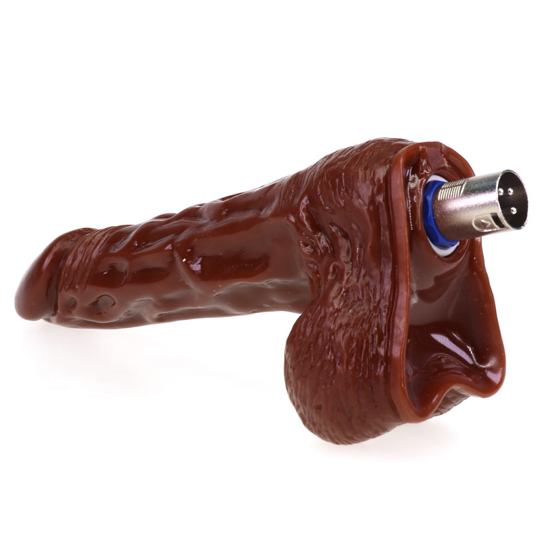 (image for) Realistic Dong With Ball For Fuck Machine