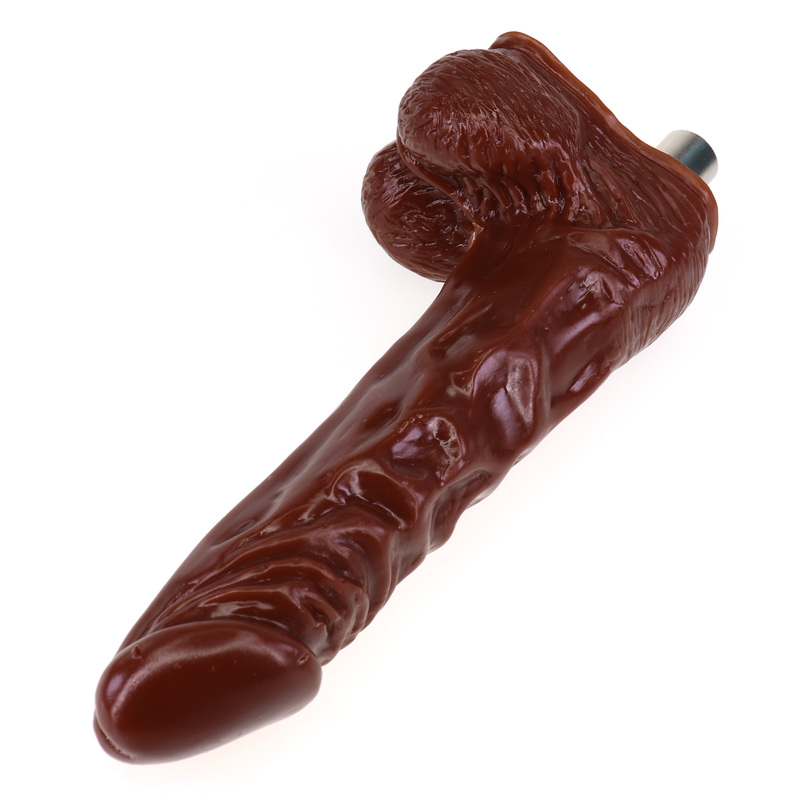 (image for) Realistic Dong With Ball For Fuck Machine