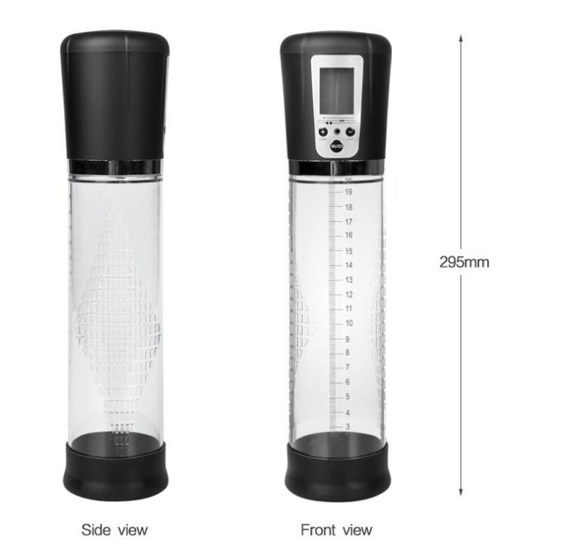 (image for) LCD Display Automatic Penis Pump