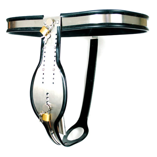 (image for) T Stainless Steel Premium Male Chastity Belt