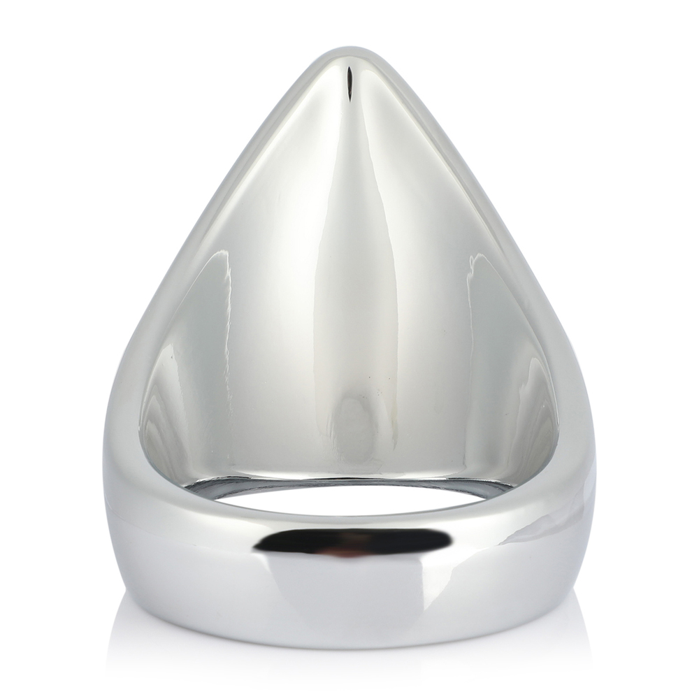 (image for) Chrome Plated Teardrop Cock Ring