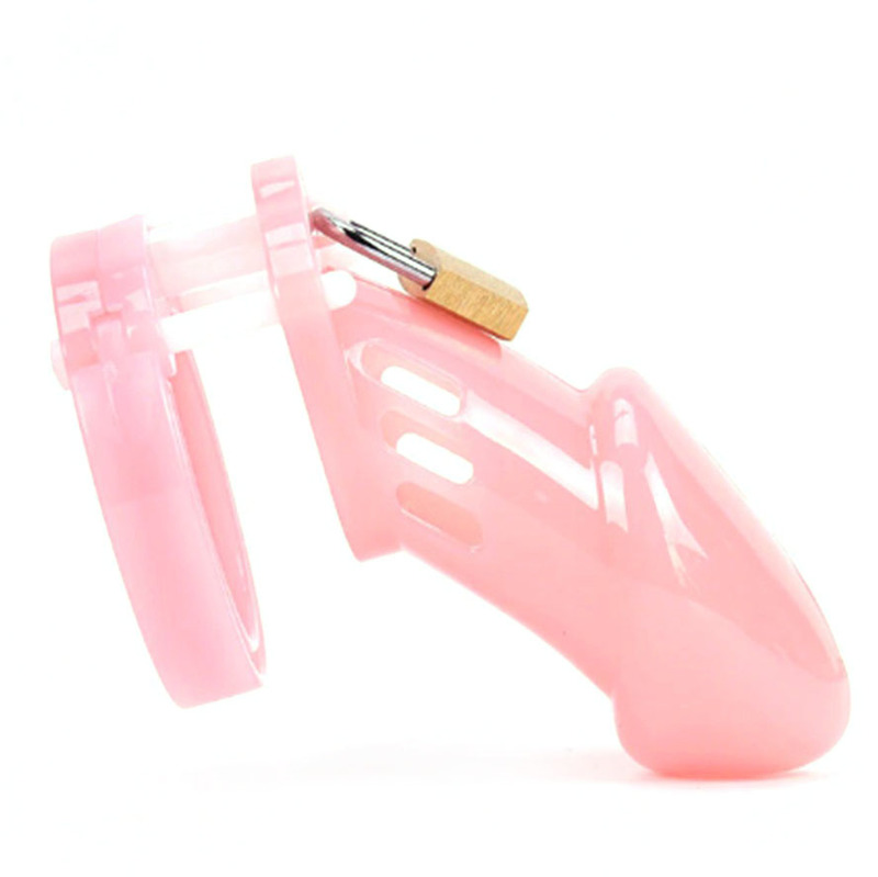 (image for) CB-6000 Male Chastity Cage - Pink