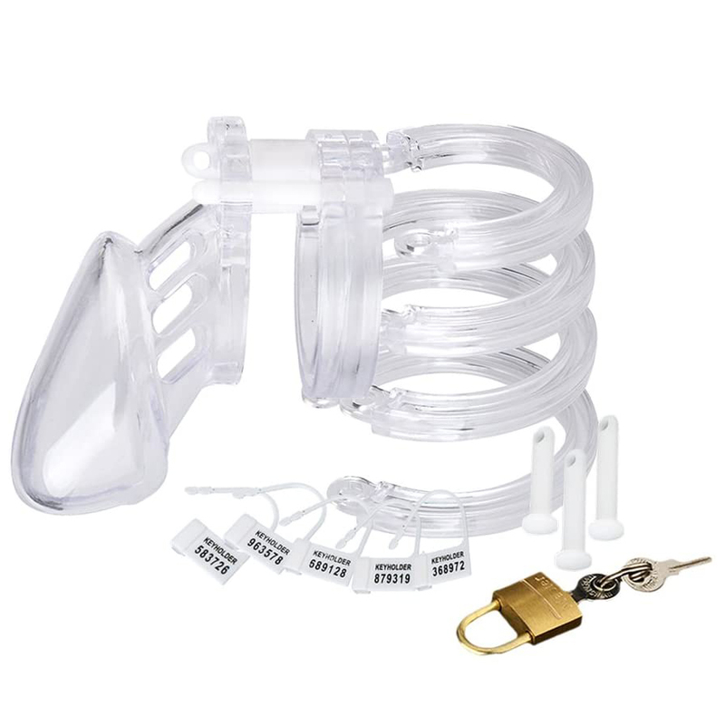 (image for) CB 6000S Male Chastity Device Clear