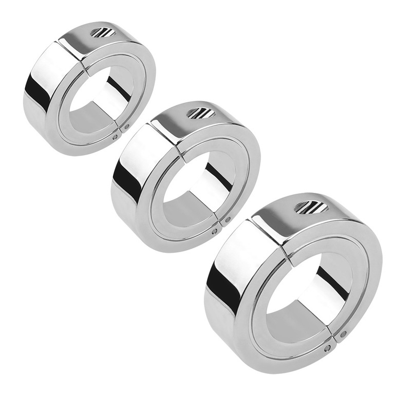 (image for) Locking Hinged Cock Ring