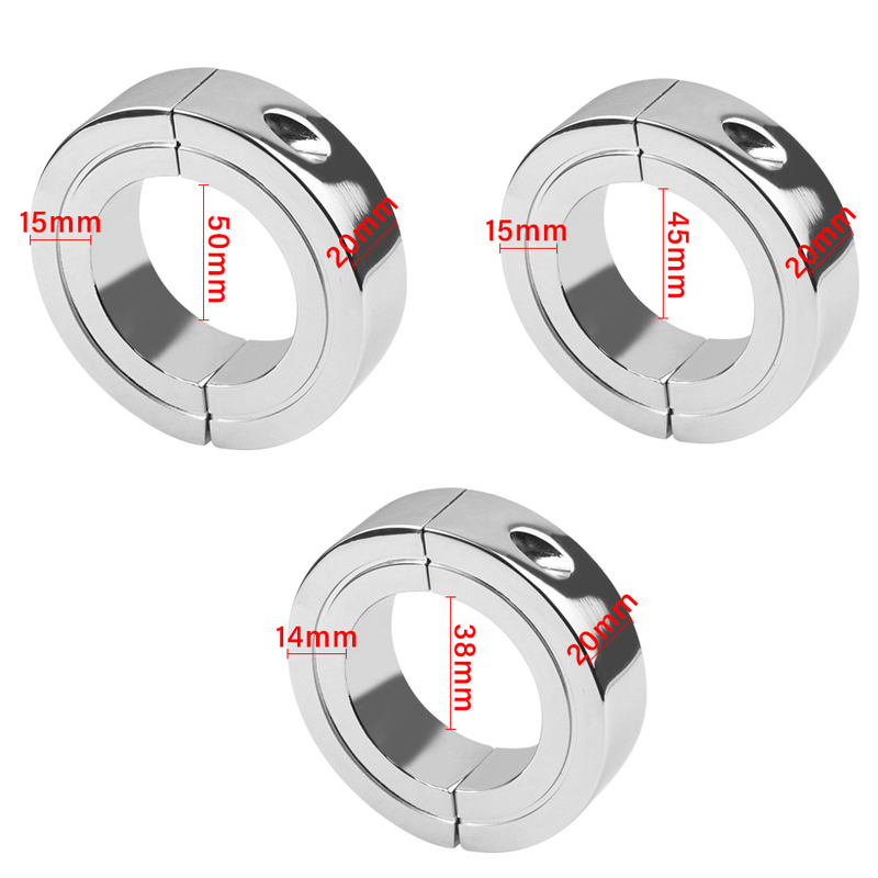 (image for) Locking Hinged Cock Ring