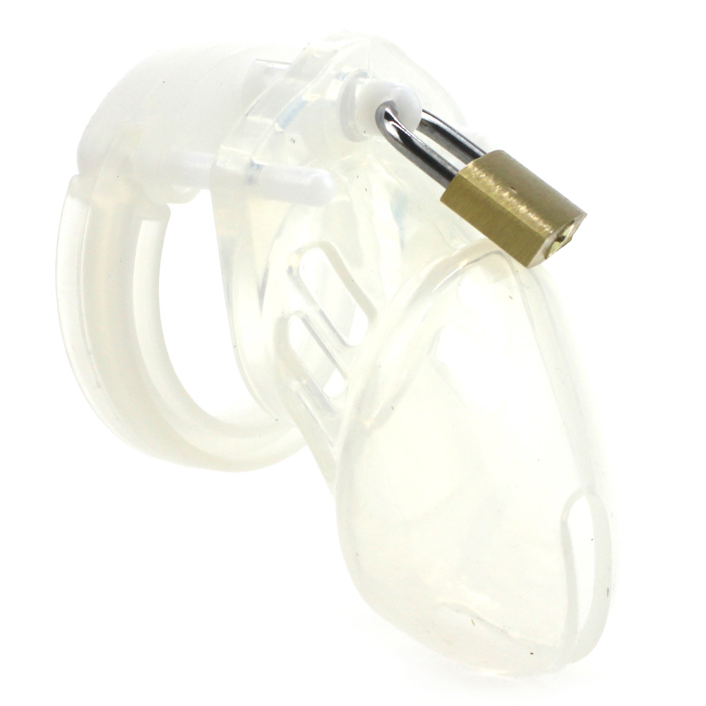 (image for) Silicone CB6000s Chastity Devices In Clear/Black/Blue/Pink