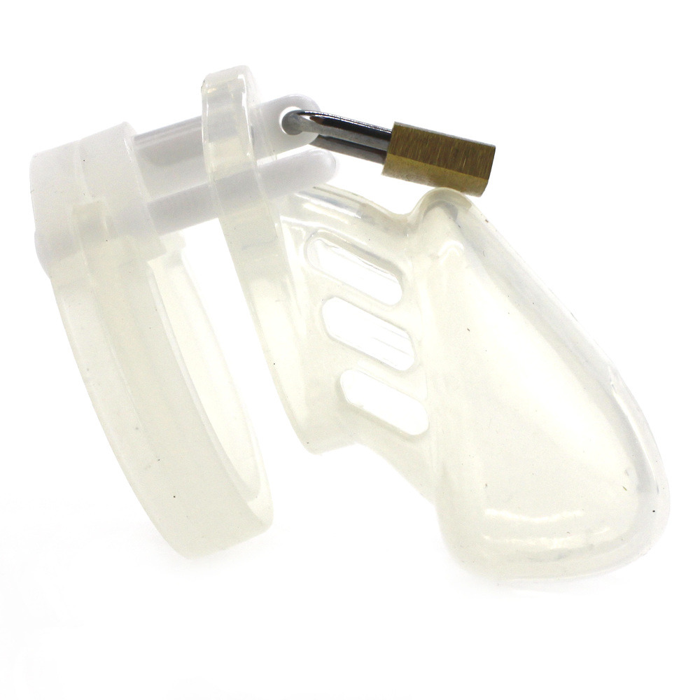 (image for) Silicone CB6000s Chastity Devices In Clear/Black/Blue/Pink
