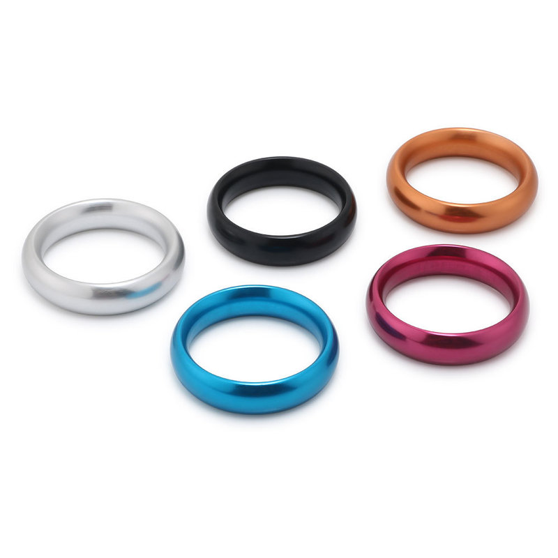 (image for) Aluminum Round Cock Ring